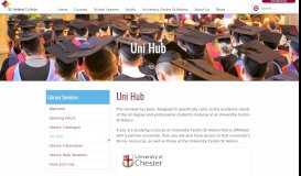 
							         Uni Hub - St Helens College								  
							    
