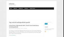 
							         unical undergraduate portal Archives - Infowaka								  
							    