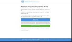 
							         UNIDO - Procurement Portal								  
							    