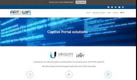 
							         Unifi Captive Portal Solutions | Art of WiFi								  
							    