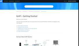 
							         UniFi - Setting Up UniFi for Beginners – Ubiquiti Networks Support ...								  
							    