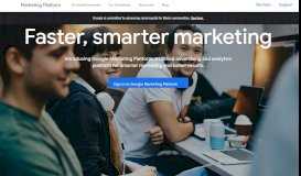
							         Unified Advertising and Analytics - Google Marketing Platform								  
							    