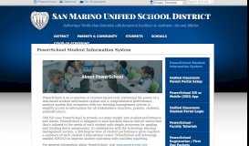 
							         Unified Classroom Student Portal Login – PowerSchool – San Marino ...								  
							    