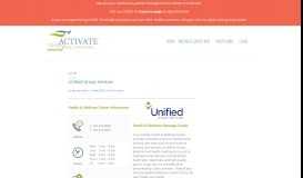 
							         Unified GRP – Activate Healthcare								  
							    