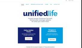 
							         Unified Life | Medicare Supplement Insurance Plans								  
							    