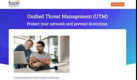 
							         Unified Threat Management Network, Device & Appliance Security ...								  
							    