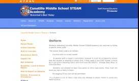 
							         Uniform - Canutillo Middle School								  
							    