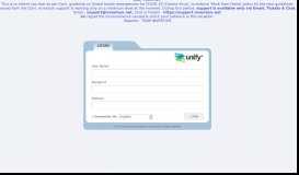 
							         unify™ smp - Unify User Portal								  
							    