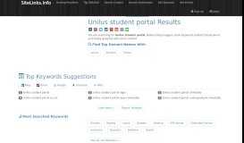 
							         Unilus student portal Results For Websites Listing - SiteLinks.Info								  
							    