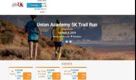 
							         Union Academy 5K Trail Run - RunSignup								  
							    