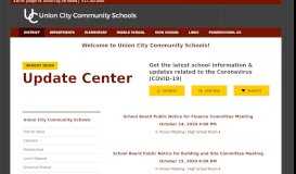 
							         Union City Community Schools								  
							    