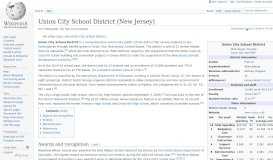
							         Union City School District (New Jersey) - Wikipedia								  
							    