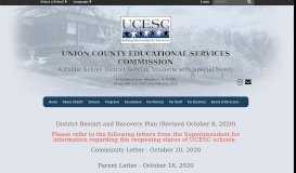 
							         Union County Educational Services Commission: Home								  
							    