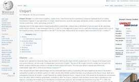 
							         Unipart - Wikipedia								  
							    