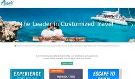 
							         Unique Customized Vacations for Independent Travelers (FITs ...								  
							    