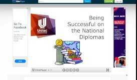 
							         © Unitec New Zealand 1 Being Successful on the National Diplomas ...								  
							    
