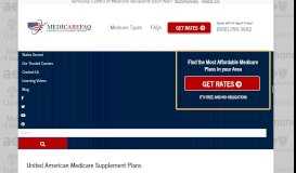 
							         United American Medicare Supplement Plans (Medigap) | MedicareFAQ								  
							    