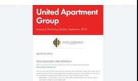 
							         United Apartment Group | Smore Newsletters								  
							    
