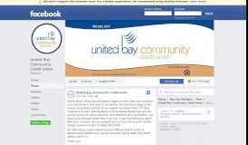 
							         United Bay Community Credit Union - Posts | Facebook								  
							    