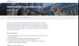 
							         United Commercial Travelers Medicare Plans - 1-(855)-MEDIGAP								  
							    