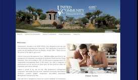 
							         United Community Management - eUnify								  
							    