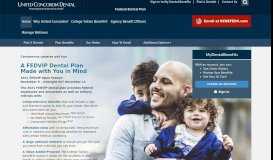 
							         United Concordia Dental: FEDVIP Federal Dental plan								  
							    