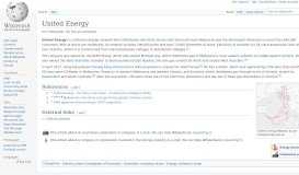 
							         United Energy - Wikipedia								  
							    
