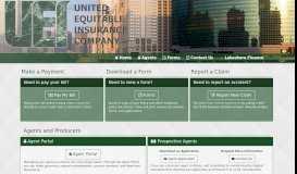 
							         United Equitable Insurance Company								  
							    