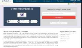
							         United India Insurance Company Limited | UIIC Plans Online								  
							    