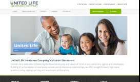 
							         United Life Insurance Company								  
							    