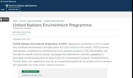
							         United Nations Environment Programme | international ...								  
							    