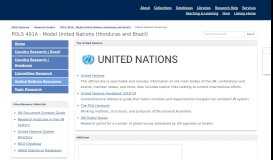 
							         United Nations Resources - POLS 491A - Model United Nations ...								  
							    