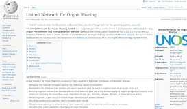 
							         United Network for Organ Sharing - Wikipedia								  
							    