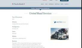 
							         United Road Services | Portfolio | Charlesbank								  
							    