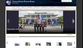 
							         United States Forces Korea > Home								  
							    