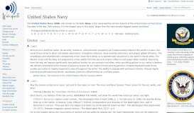 
							         United States Navy - Wikiquote								  
							    