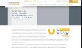 
							         united urology group™ expands national presence with colorado ...								  
							    
