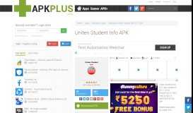 
							         Uniten Student Info APK version 2.3.1 | apk.plus								  
							    