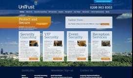 
							         Unitrust: Security & Protection Services: Corporate Protection, VIP ...								  
							    