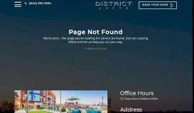 
							         Units / Plans | District Lofts | Live Above It All | Park West Village								  
							    