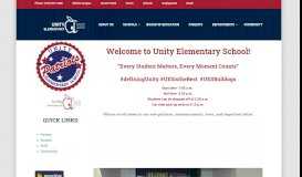 
							         Unity Elementary								  
							    