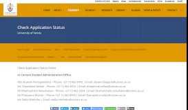 
							         Univen Registration – Check Application Status | University of Venda								  
							    