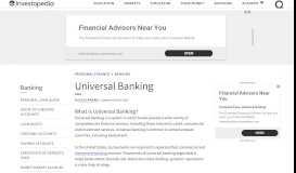 
							         Universal Banking: Overview - Investopedia								  
							    
