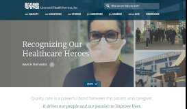 
							         Universal Health Services. Inc, | Healthcare Delivered with Passion								  
							    