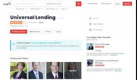 
							         Universal Lending - 15 Reviews - Mortgage Lenders - 6775 E ...								  
							    