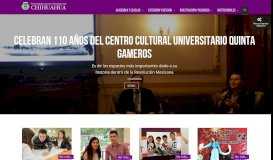 
							         Universidad Autónoma de Chihuahua - UACh								  
							    