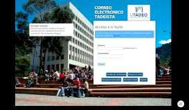 
							         Universidad de Bogotá Jorge Tadeo Lozano :: G Suite SSO :: Acceso ...								  
							    