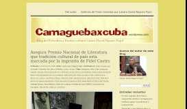 
							         Universidad de Camagüey | Camaguebaxcuba, Blog del Periodista y ...								  
							    