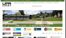 
							         Universidad de Puerto Rico Cayey – El reto está aceptado - UPR.edu								  
							    