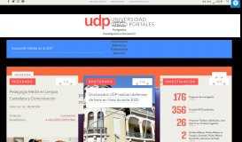 
							         Universidad Diego Portales: UDP								  
							    
